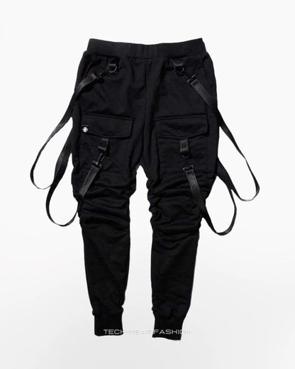 Techwear Dark cargo pants