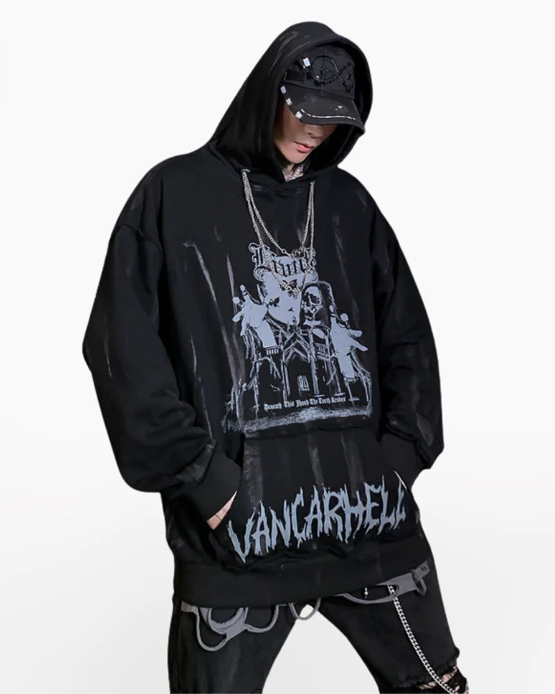 Techwear Dark Hoodie