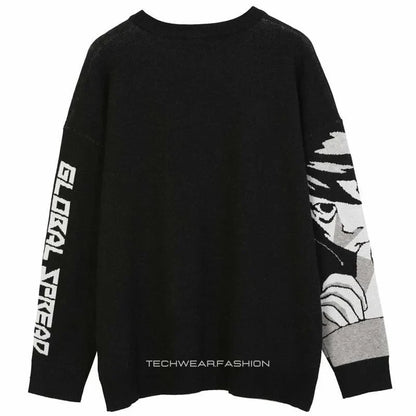 Techwear Death Note Sweatshirt