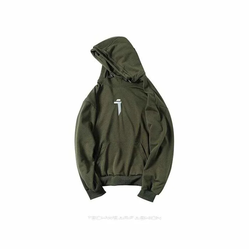 Techwear Double Hood Hoodie