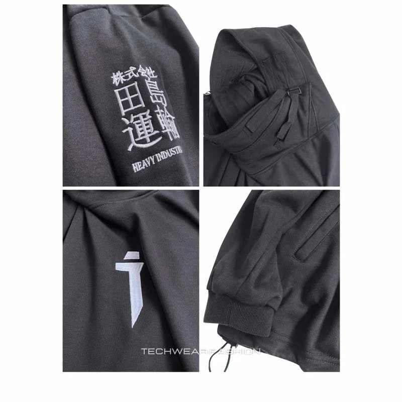 Techwear Futuristic Hoodie