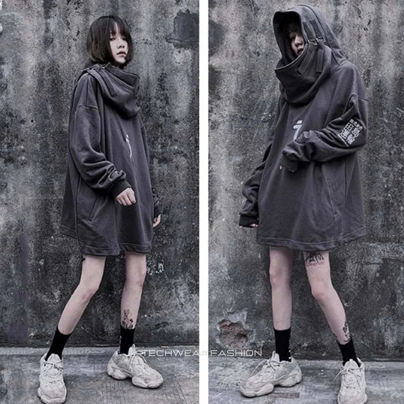 Techwear Futuristic Hoodie