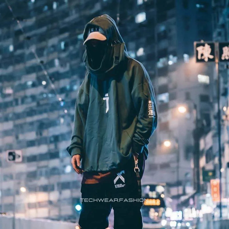 Techwear Futuristic Hoodie