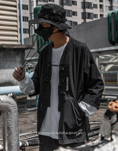 Techwear Futuristic Kimono