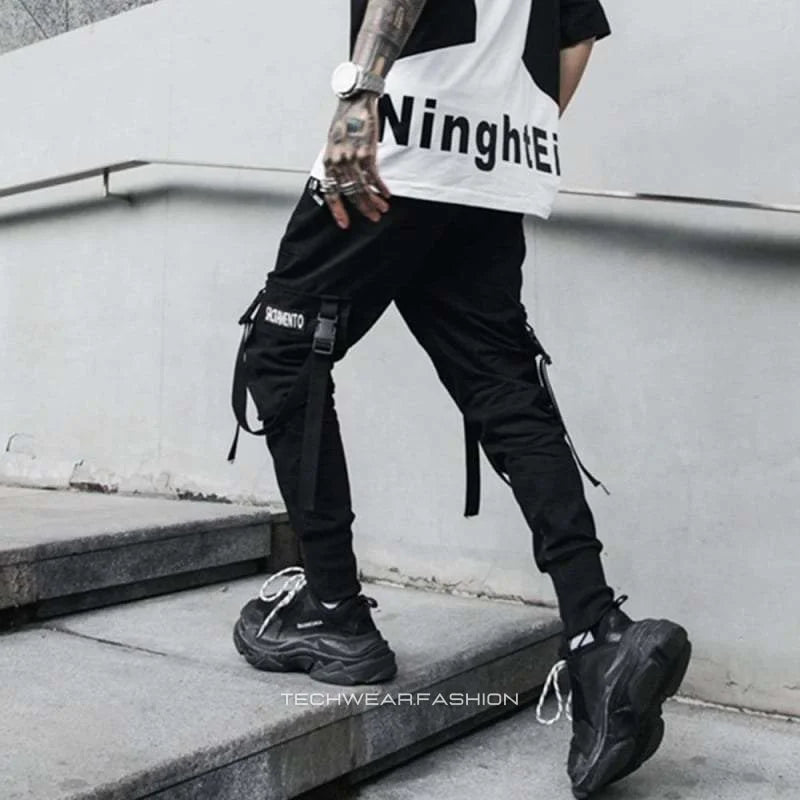 Goth cargo pants