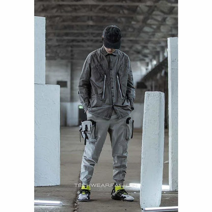 Techwear Gray tactical pants