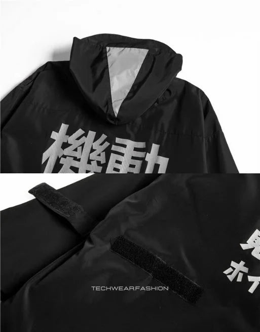 Techwear Japanese Windbreaker