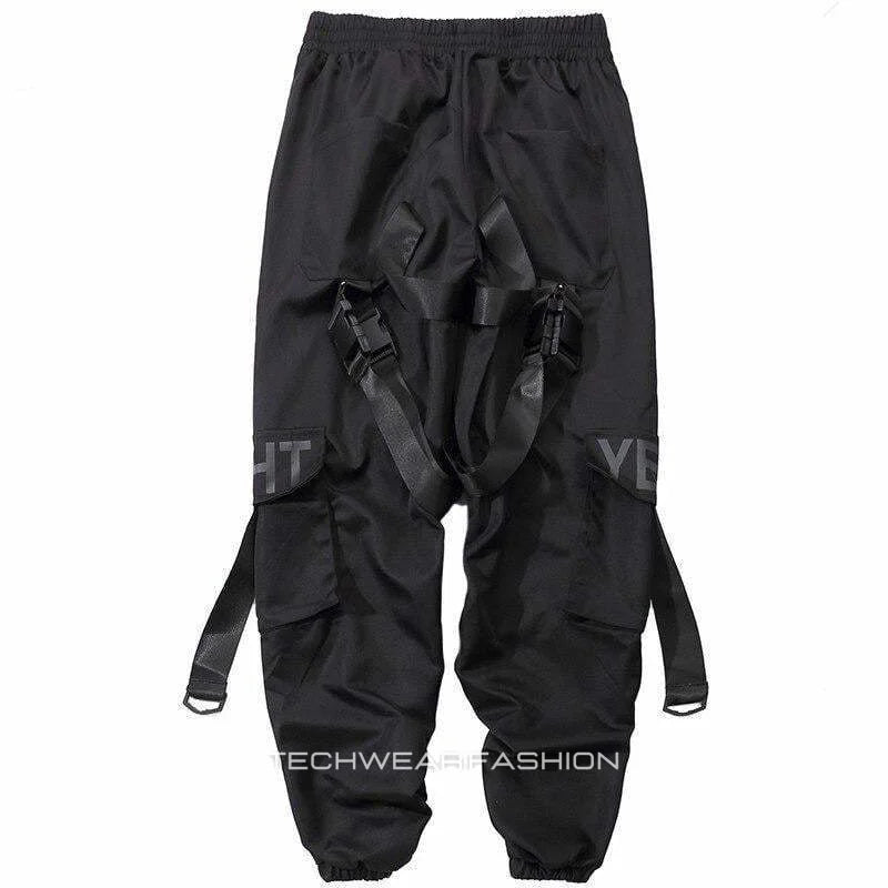 Techwear Joggers with Straps