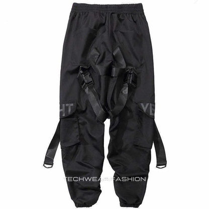 Techwear Joggers with Straps