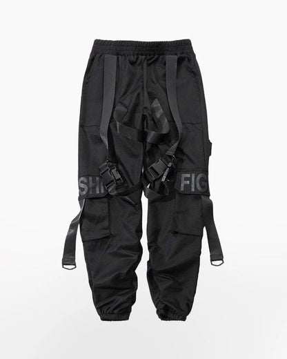 Techwear Joggers with Straps