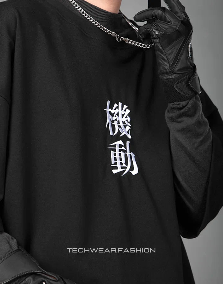 Techwear Korean Shirt Style