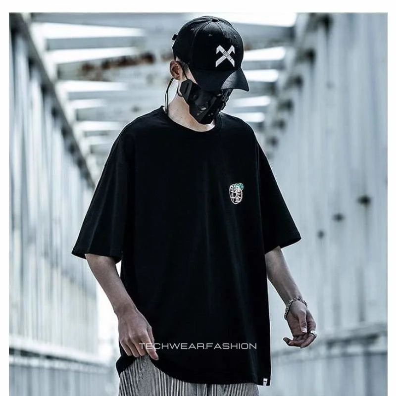 Techwear Korean Style Oversized Shirt