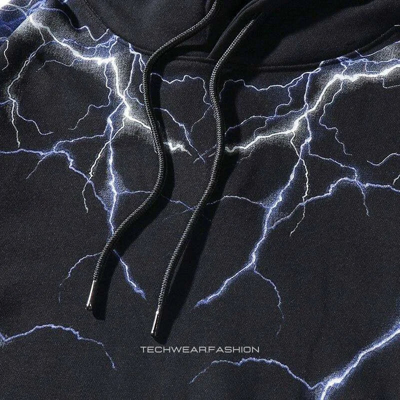 Techwear Lightning Hoodie