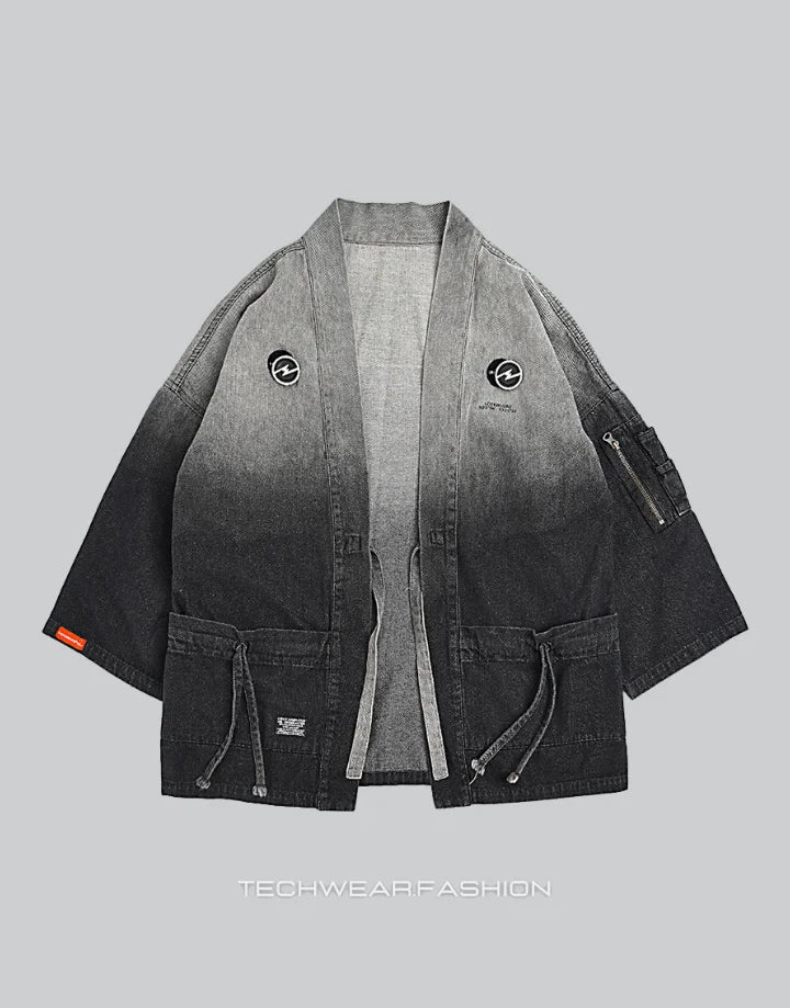 Techwear Men’s Denim Kimono