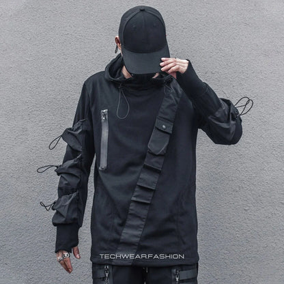 Techwear Multi Pocket Hoodie