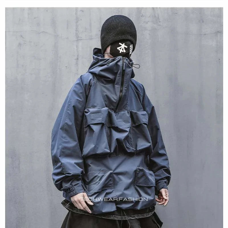 Techwear Multi-Pocket Jacket