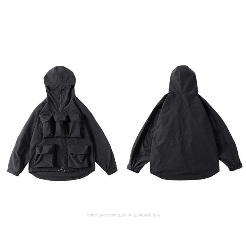 Techwear Multi-Pocket Jacket