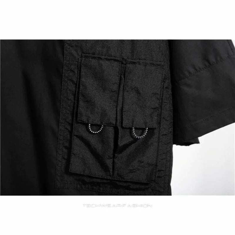 Techwear Multi Pocket Shirt