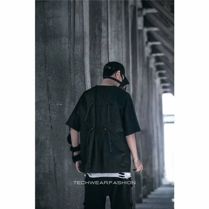 Techwear Multi Pocket Shirt