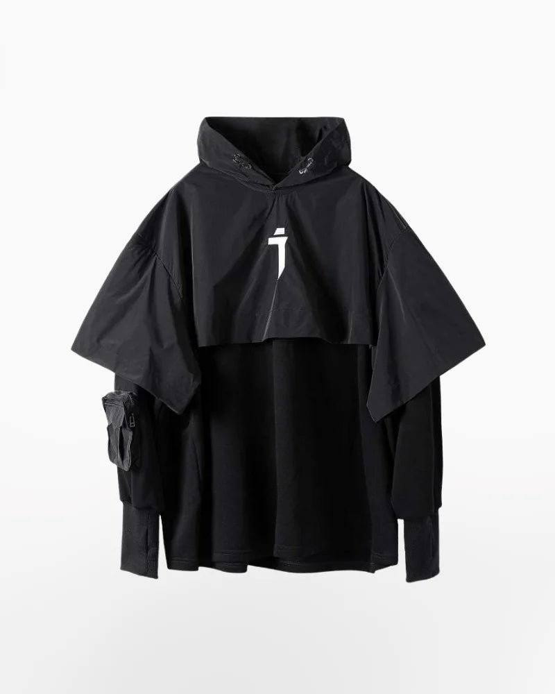 Techwear Oversized Hoodie Japanese