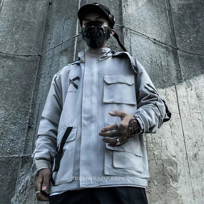 Techwear Reflective Jacket Windbreaker