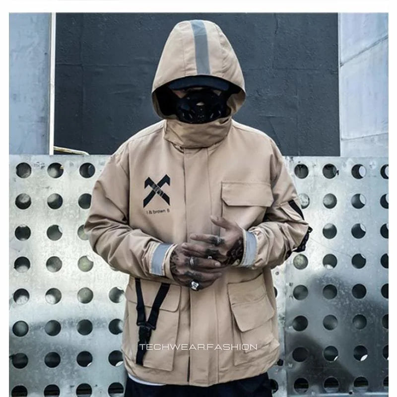 Techwear Reflective Jacket Windbreaker