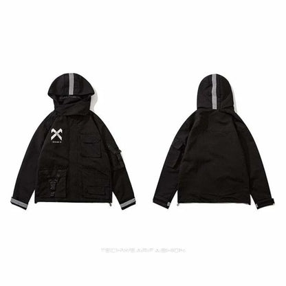 Techwear Reflective Jacket Windbreaker