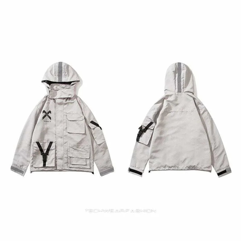 Techwear Reflective Jacket Windbreaker