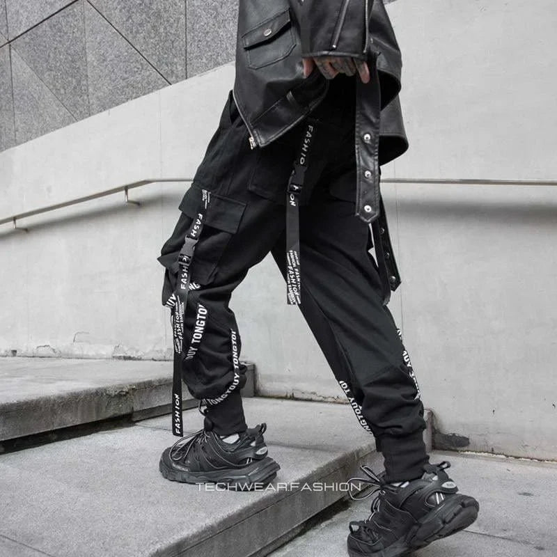 Techwear Ribbon pants