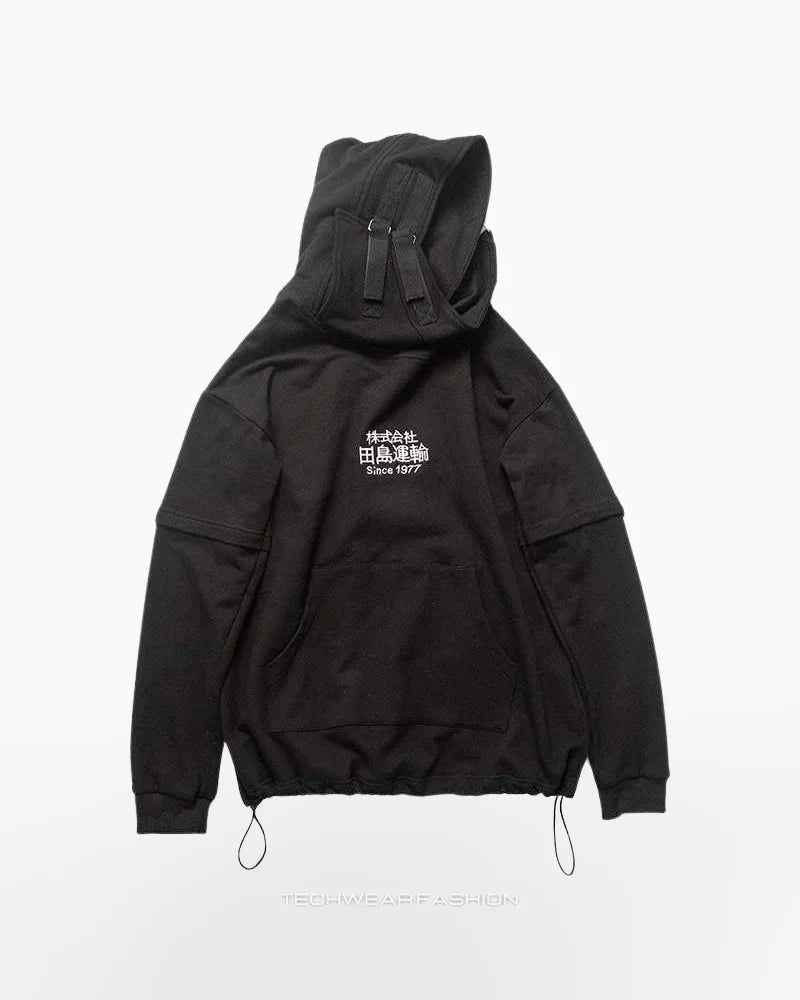 Techwear Shell Hoodie