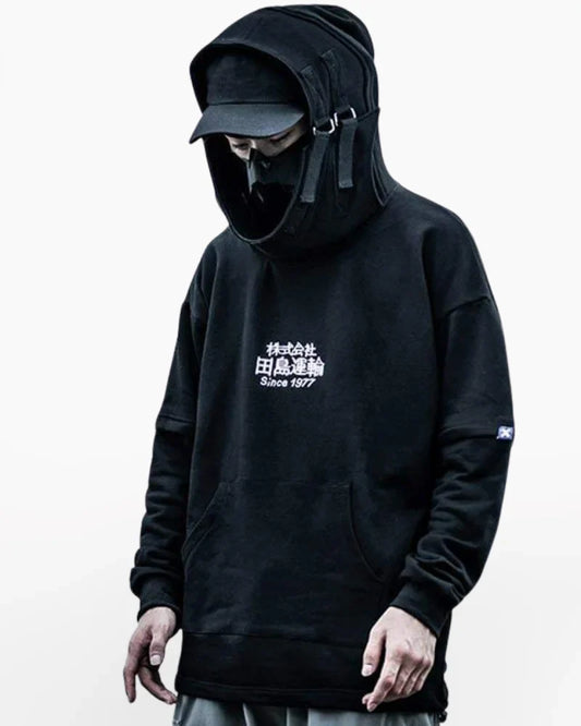 Techwear Shell Hoodie