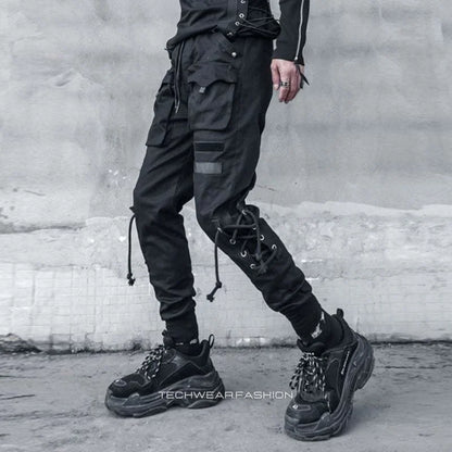 Techwear Street Goth Pants