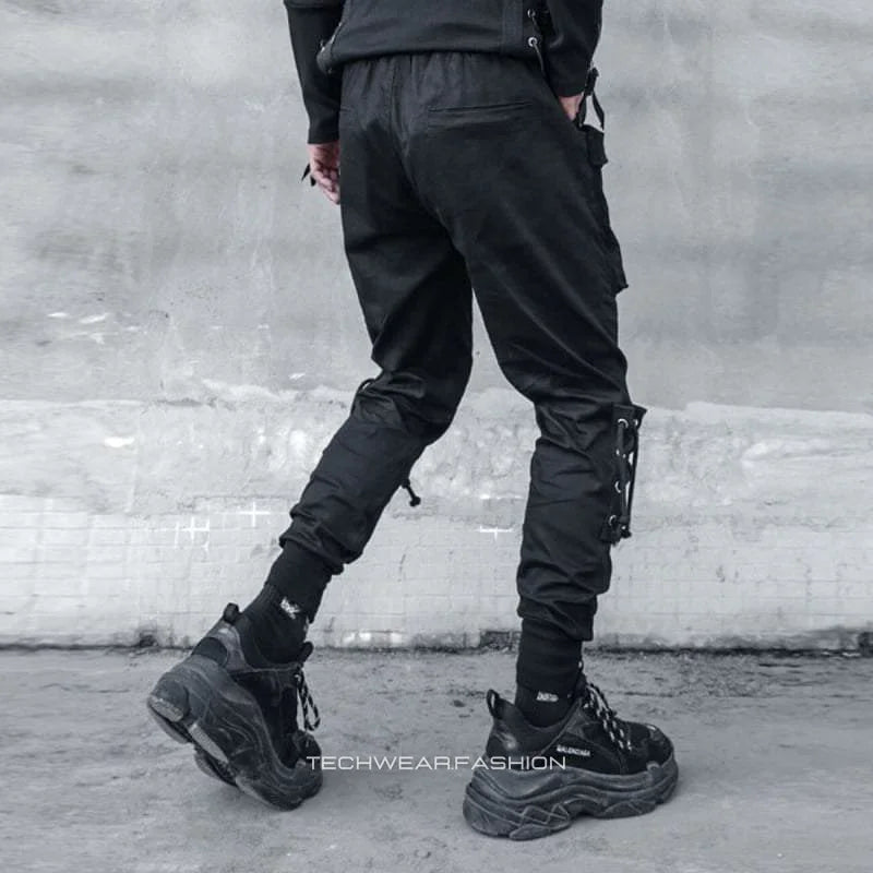 Techwear Street Goth Pants