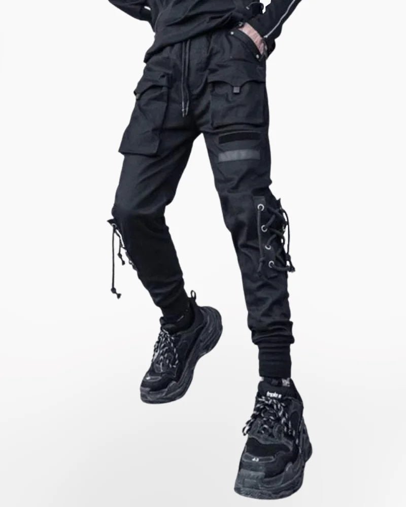 Techwear Street Goth Pants