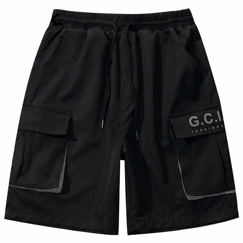 Techwear Streetwear Cargo Shorts