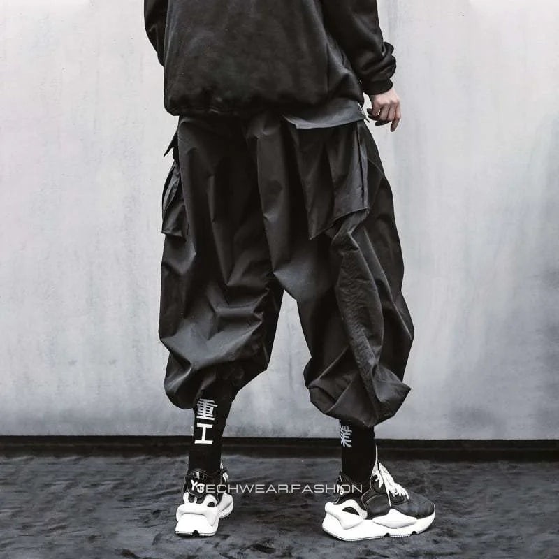 Techwear Streetwear Harem Pants