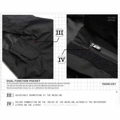 Techwear Tactical Cloak