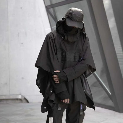 Techwear Tactical Cloak