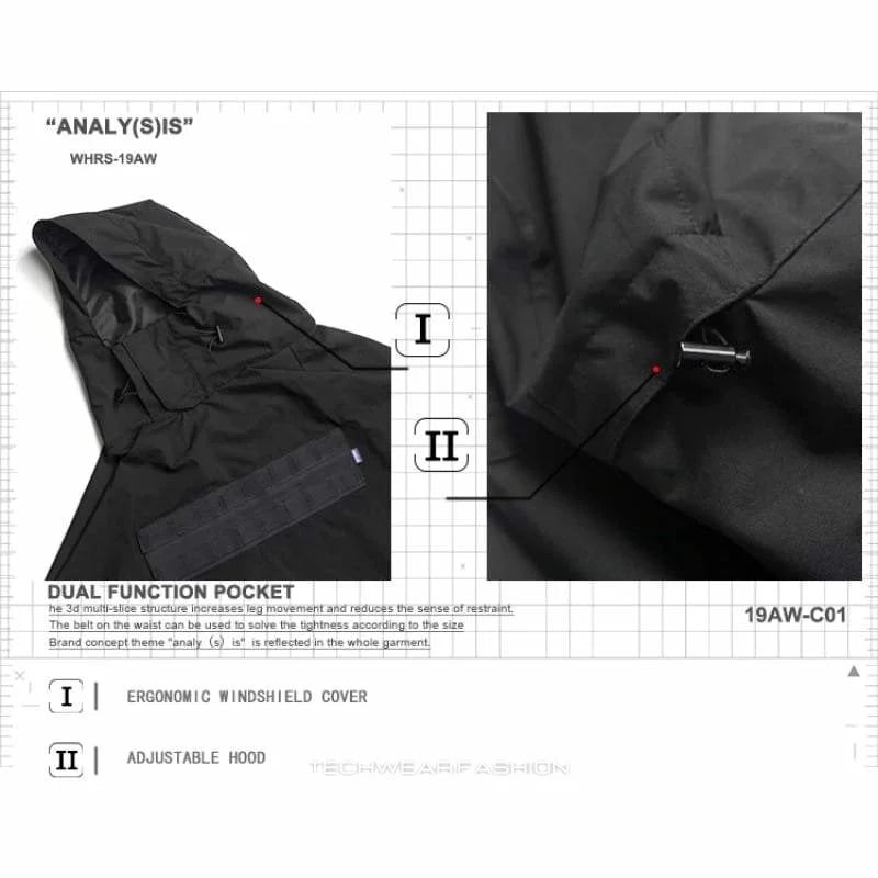 Techwear Tactical Cloak