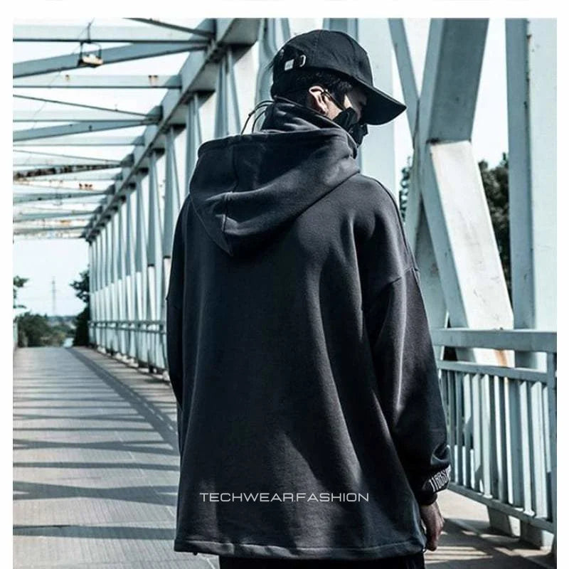 Techwear Tactical Fleece Hoodie