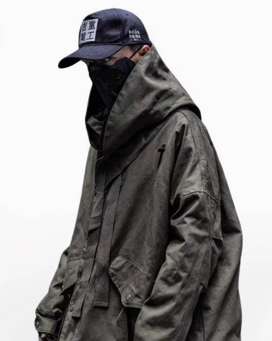 Techwear Tactical Parka Jacket