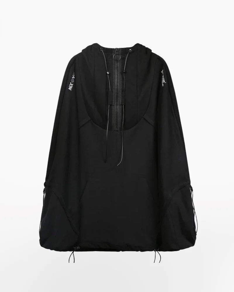 Techwear Tactical Pullover Hoodie