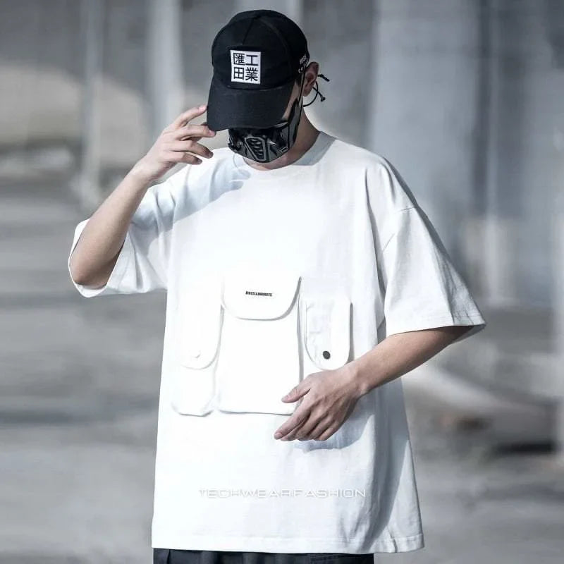 Techwear Tactical Shirt with Pockets