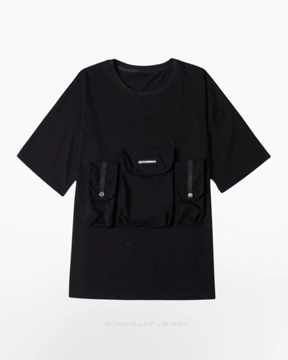 Techwear Tactical Shirt with Pockets