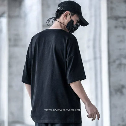 Techwear Tactical Shirt with Pockets