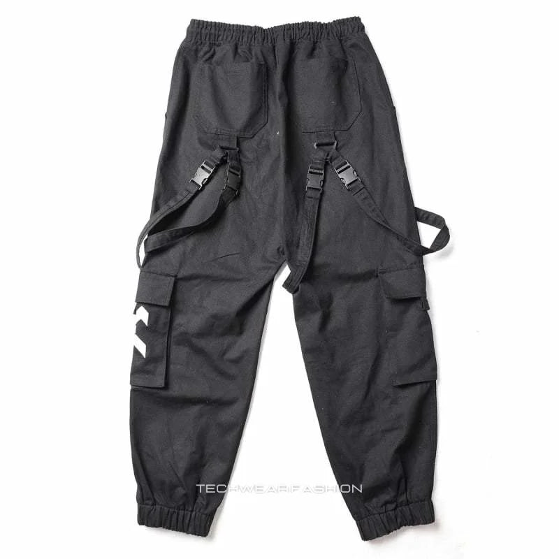 Techwear tapered pants