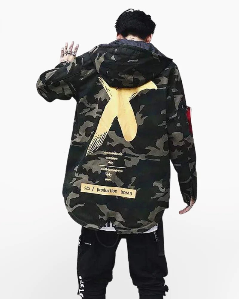 Techwear Urban Camo Jacket