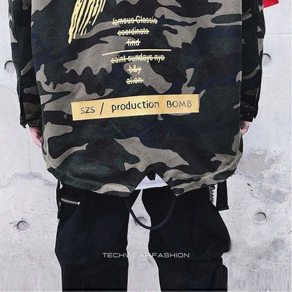 Techwear Urban Camo Jacket