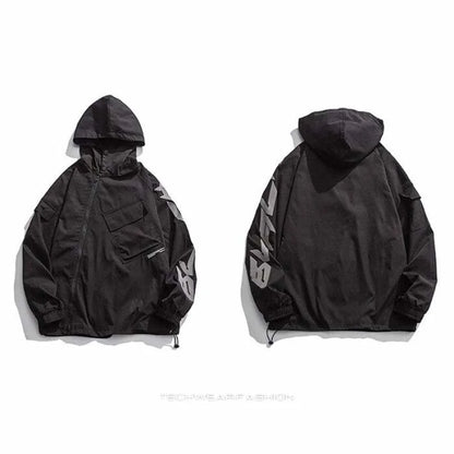 Techwear Windbreaker Tactical Jacket