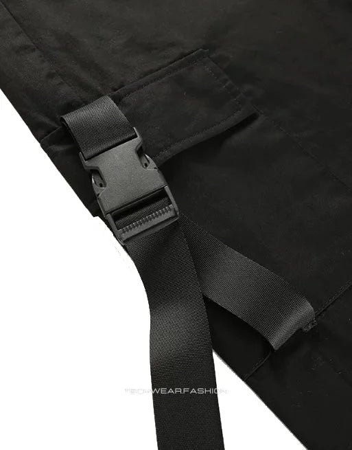 Techwear women’s black tactical pants